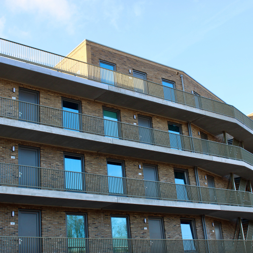 Gebouw Schuytgraaf met bijzonder ontwerp 